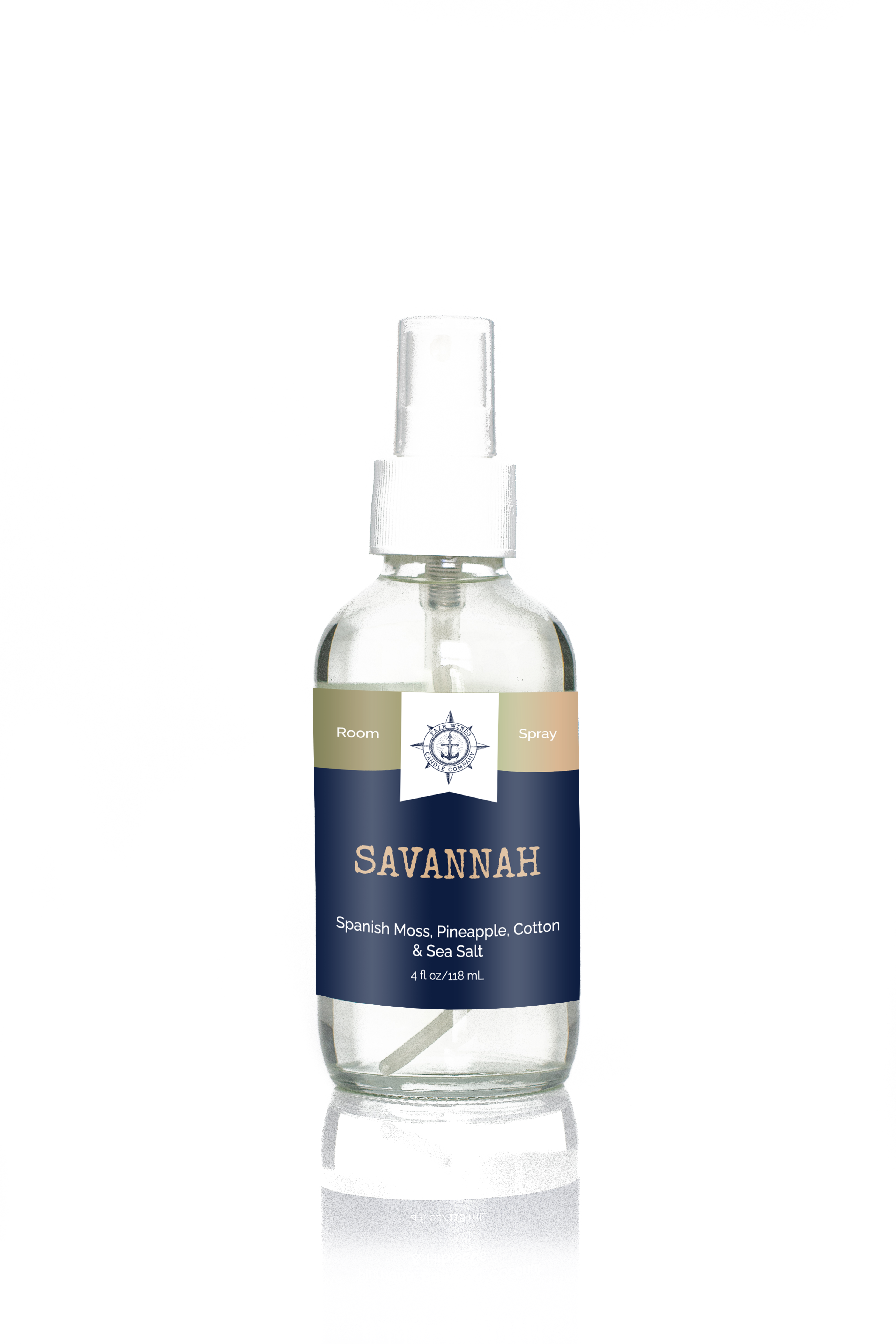 SAVANNAH 4 oz. Room Spray - | Fair Winds Candle Company