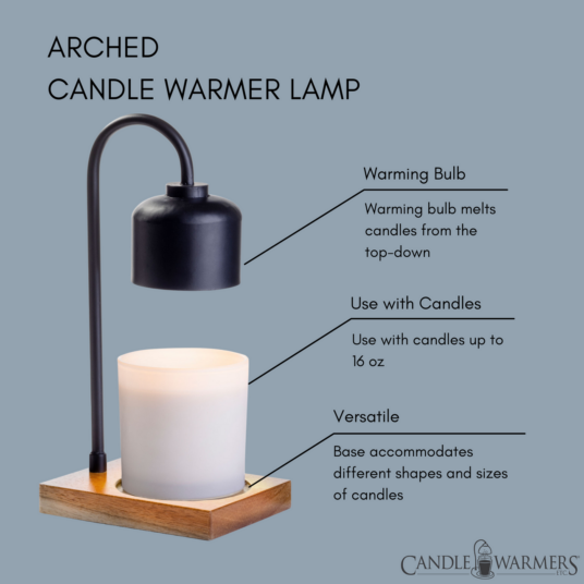 Arched Candle Warmer Lamp Fair Winds Candle Company