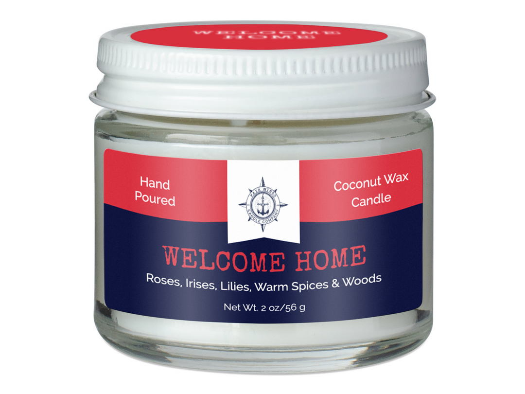 WELCOME HOME mini candle