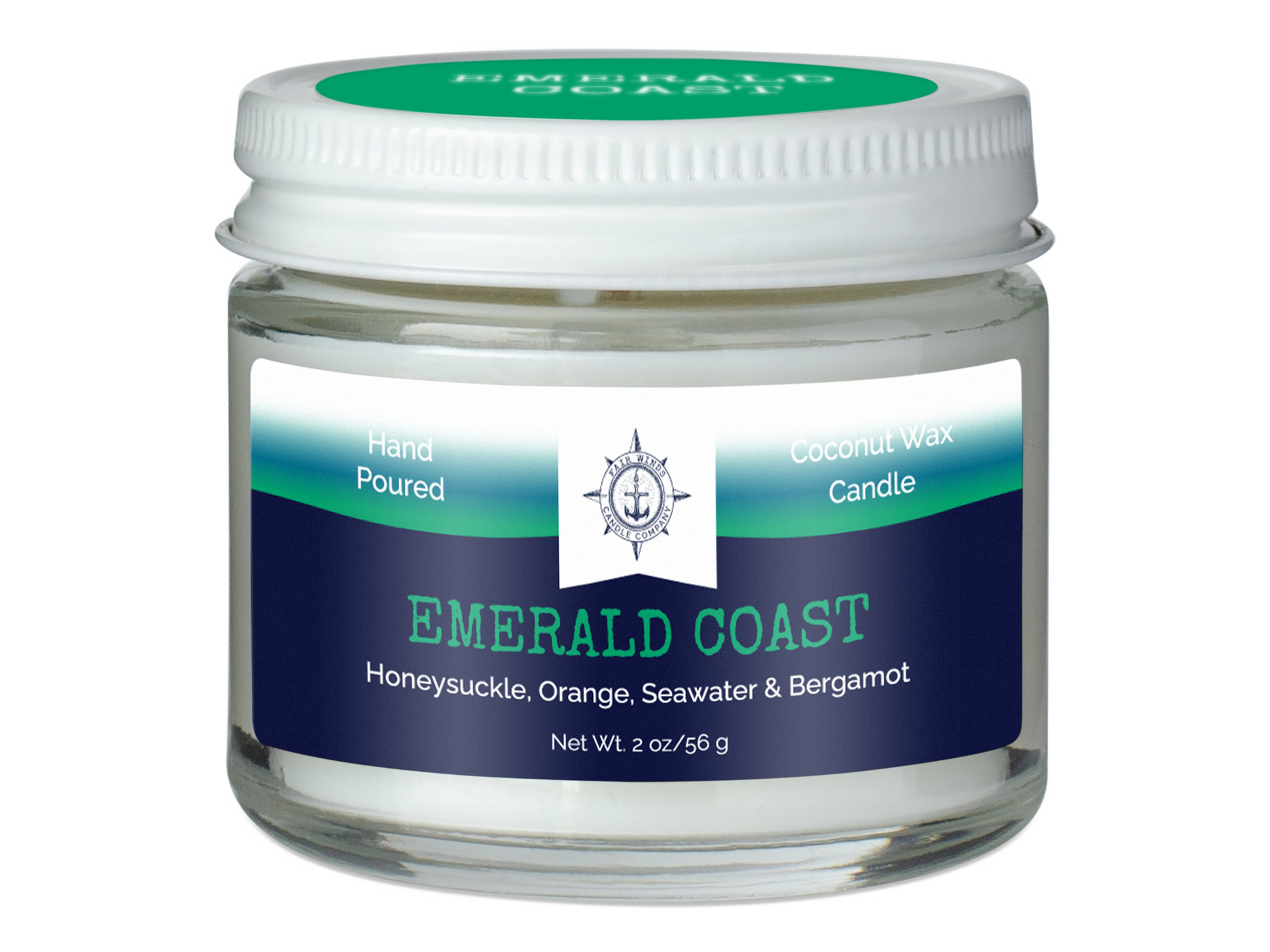 EMERALD COAST mini candle