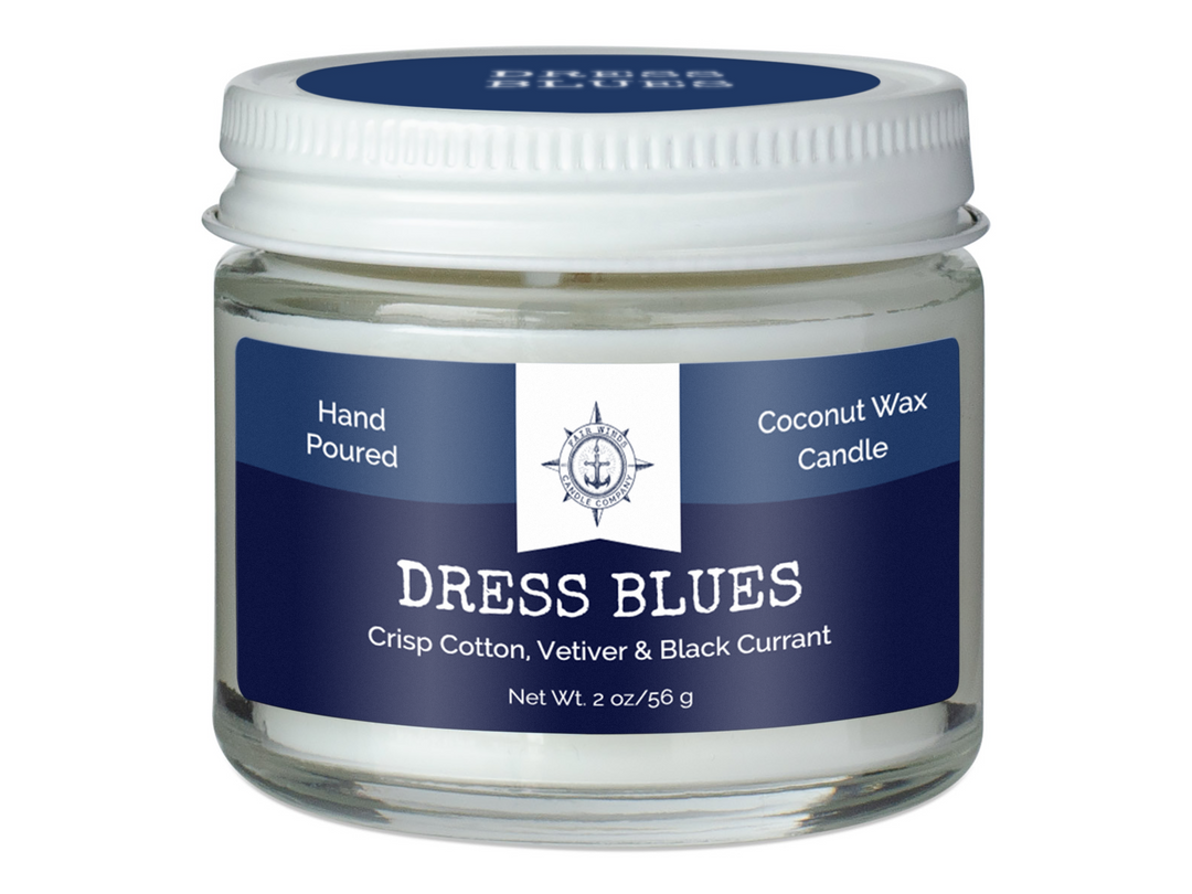 DRESS BLUES mini candle