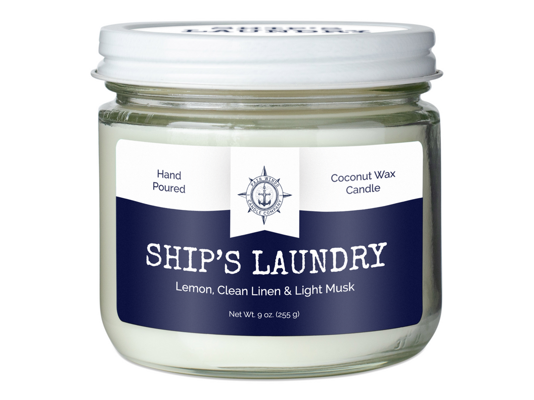SHIP'S LAUNDRY standard candle