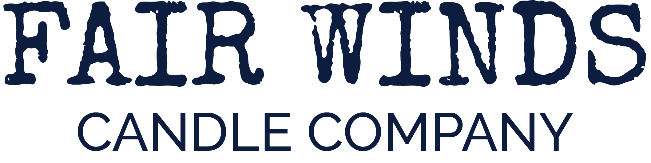 Fair Winds Candle Company's words only logo